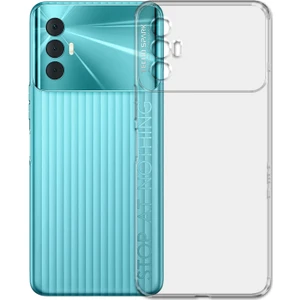 Tecno Pova 3 Kamera Korumalı Süper Silikon Kılıf