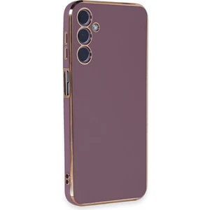 Samsung Galaxy M34 Kılıf Bark Parlak Kenarlı Silikon + Ekran Koruyucu