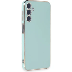 Samsung Galaxy M34 Kılıf Bark Parlak Kenarlı Silikon + Ekran Koruyucu