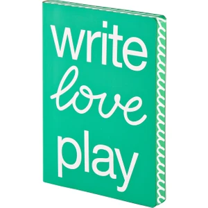 L Write Love Play Noktalı Defter
