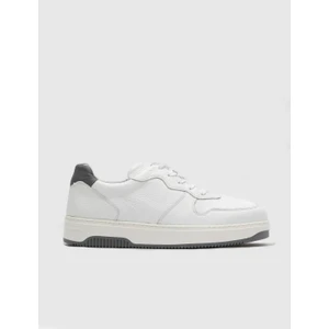 Berlin Bağcıklı Günlük Erkek Sneaker 508M1521 Beyaz