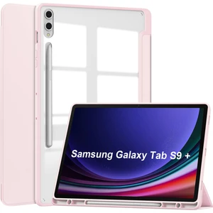 Samsung Galaxy Tab S9 Plus Için Darbeye Dayanıklı Şeffaf Tablet Kılıfı (Yurt Dışından)