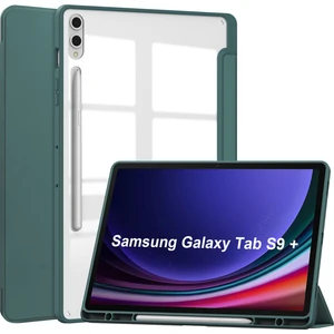 Samsung Galaxy Tab S9 Plus Için Darbeye Dayanıklı Şeffaf Tablet Kılıfı (Yurt Dışından)