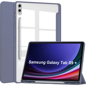 Samsung Galaxy Tab S9 Plus Için Darbeye Dayanıklı Şeffaf Tablet Kılıfı (Yurt Dışından)