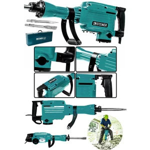 Alman Profesyonel 5200 Watt 16 kg 58 J Kırıcı Delici Hilti 65MM Yeşil+ Kesici ve Kırıcı Uç