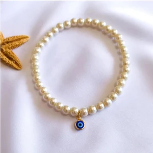 Nazar Boncuğu & Incili Kadın Bileklik