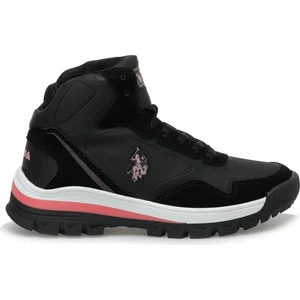 U.S. Polo Assn. Kadın Bot & Bootie Siyah-Pembe 101392005 Sagan Hı Wmn 3pr
