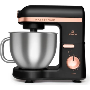 Pro Çift Kollu Mastermaid Chef  Stand Mikser 1750 W Yüksek Motor Gücü , Hamur Kancası, Balon Çırpıcı ve Düz Çırpıcı