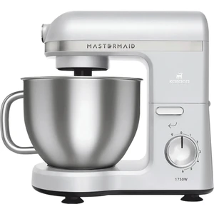 Pro Çift Kollu Mastermaid Chef  Stand Mikser 1750 W Yüksek Motor Gücü , Hamur Kancası, Balon Çırpıcı ve Düz Çırpıcı