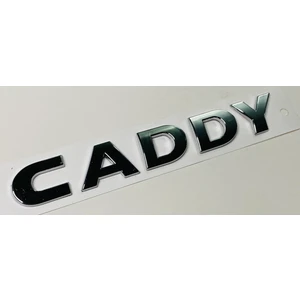 Volkswagen Caddy 2011 - 2014 Arka Bagaj Yazısı Krom