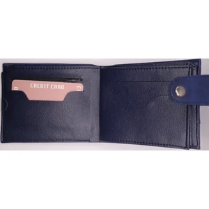 Erkek Spor Klasik Kesim Deri Fermuar Cepli Cüzdan Kartlık En 11X9CM