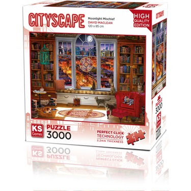 KS Games Moonlight Mischief 3000 Parça Puzzle Fiyatı