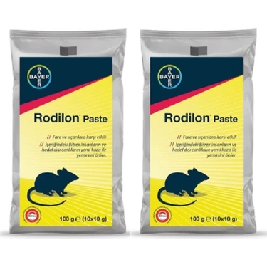 Bayer 2 Adet Rodilon Fare Pastası 10X10 gr x 2