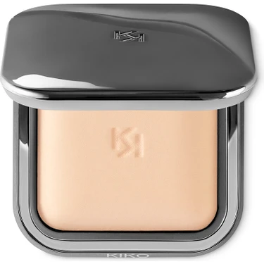 Kiko Milano Radiant Fusion Baked Pudra 02 Sand - Pürüzsüzleştirici ve Işıltı Katıcı