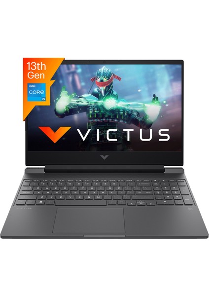 Victus 15-FA1058NT 8W8A2EA Intel Core I5-13500H 16GB Ram 512GB SSD 6gb Geforce Rtx 3050 15.6 Inç Fhd Freedos Mika Gümüşü Taşınabilir Bilgisayar