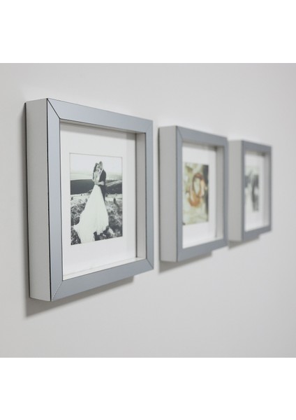 Hkm Ticaret 3'lü Füme Ayna Pleksi Kaplı Sök-Tak Camsız Çerçeveler! Ahşap Şık Çerçeveler fiyatları