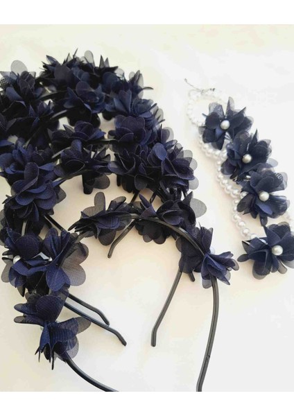 Lacivert Nedime Bilekliği ve Tacı fiyatları