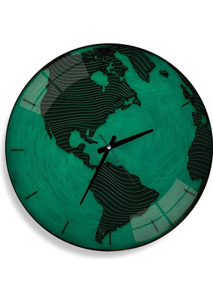 Kıta Cam Saat - 40 cm