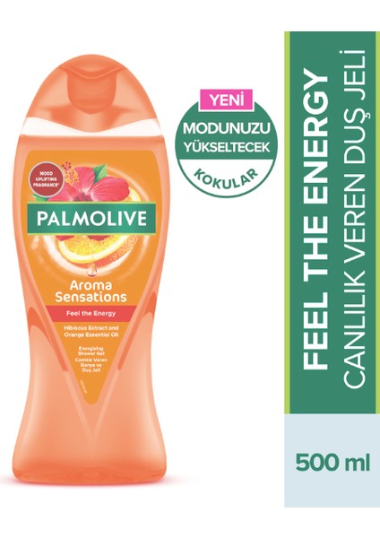 Aroma Sensations Feel The Energy Banyo ve Duş Jeli 500 ml