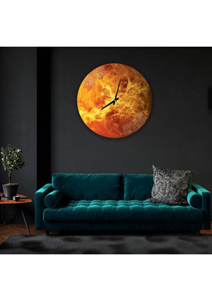 Venüs Cam Saat - 60 cm modelleri