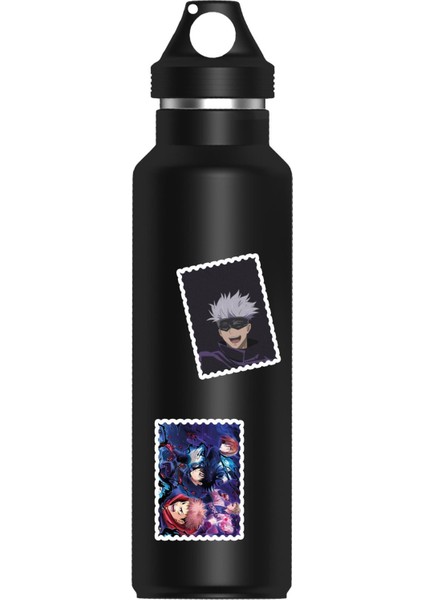 Jujutsu Kaisen Anime Pul Sticker Seti Ajanda Laptop Telefon Sticker Seti