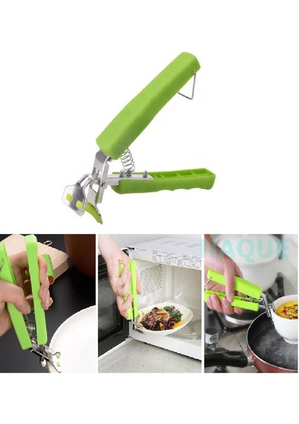 Mikrodalga Maşası Sıcak Yemek Kase Tutucu Tava Tepsi Maşa Kolu Tutucu Pense
