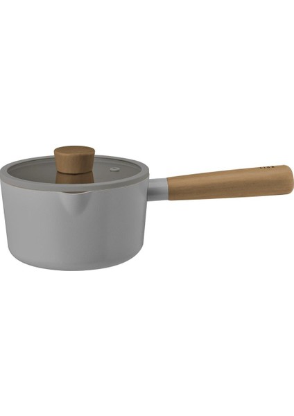 Fika Alüminyum Döküm Süt Tavası Cam Kapaklı Gri 16CM fiyatları