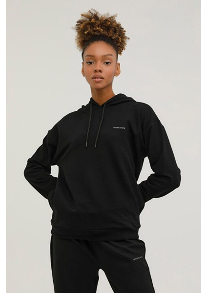 A10145065408010 101450654 Wl Mabel 18ES120 3pr Lumberjack Kadın Sweat Siyah