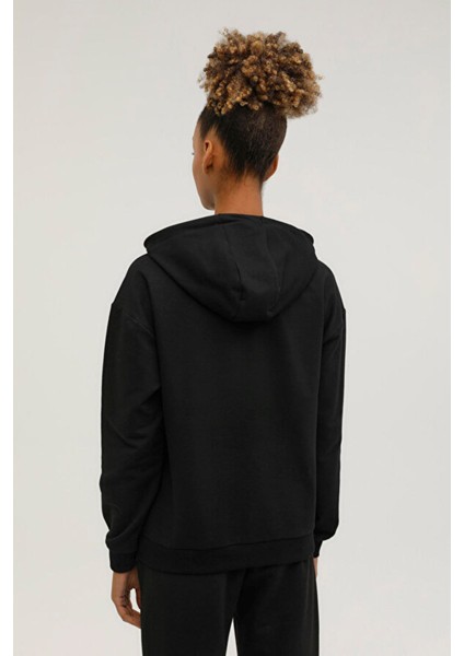 A10145065408010 101450654 Wl Mabel 18ES120 3pr Lumberjack Kadın Sweat Siyah fırsatları