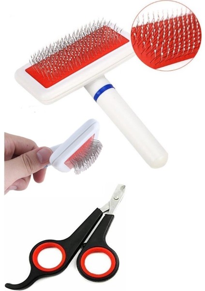 Tırnak Makası ve Kedi Köpek Tarağı 2 Li Set modelleri