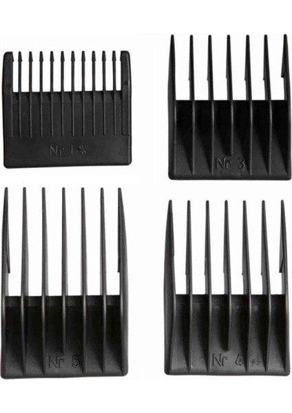 1400 Tıraş Makinesi Tarağı Kesim Tarak Seti 1,2,3 ve 4 Numaralar fiyatları