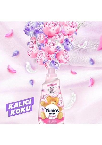 Extra Konsantre Çamaşır Yumuşatıcısı Şakayık 1440 ml X1+Orkide X1+ Lilyum X1 Set Yumoş Şakayık Orkide