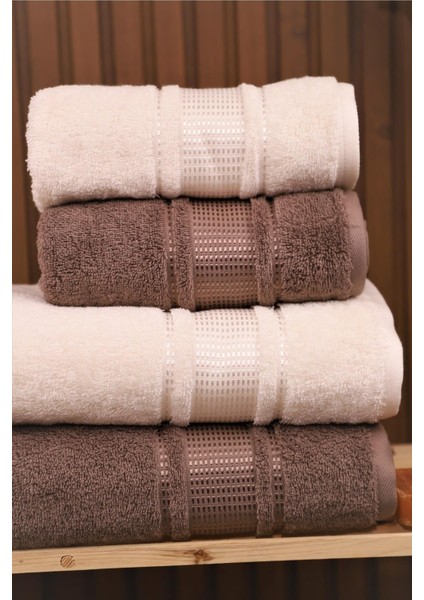 Colourist 4'lü Banyo Havlusu Hamam Seti fiyatları