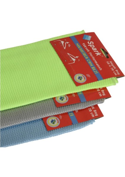 Spark 2311 Mikrofiber Oto Cam Bezi 50X70 Cm. (6 Adet fiyatları