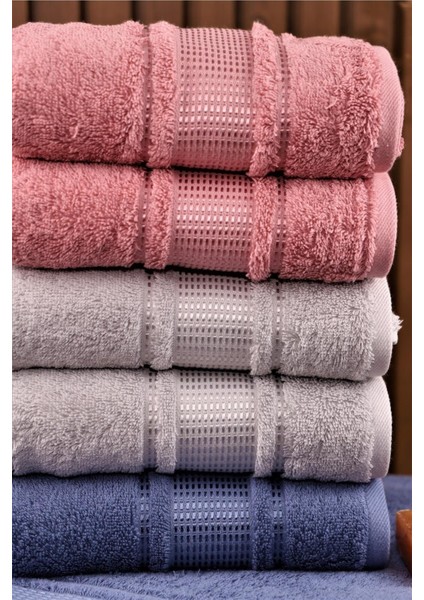 Colourist 6'lı Pamuklu Su Emiciliği Yüksek 50*90 El Yüz Havlusu fiyatları