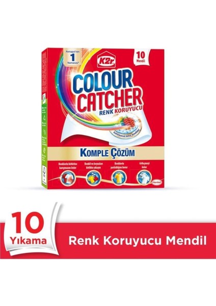 Renk Koruyucu Mendil 10'lu Paket (10 Yıkama)