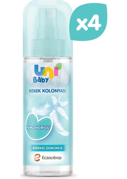 Uni Baby Bebek Kolonyası Bebeksi Kokular 150  ml 4'lü