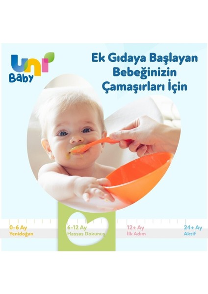 Uni Baby Hassas Dokunuş Sıvı Çamaşır Deterjanı 1500 ml 2'li Set