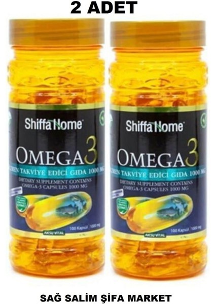 Omega-3 1000 Mg 200 Softjel 2 Adet