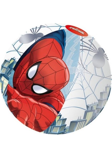 Örümcek Adam Lisanslı Yüzme Seti Havuz Deniz Topu Kolluk Simit Marvel Spider-Man Kolluk Simit Top