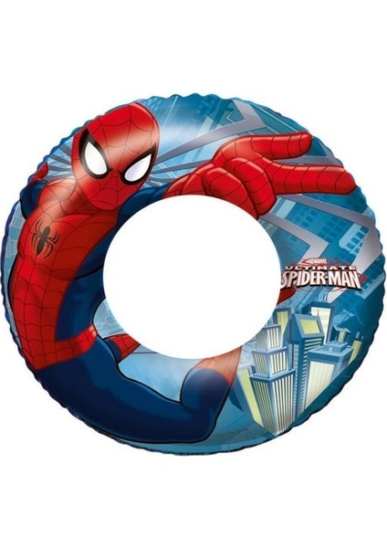 Örümcek Adam Lisanslı Yüzme Seti Havuz Deniz Topu Kolluk Simit Marvel Spider-Man Kolluk Simit Top