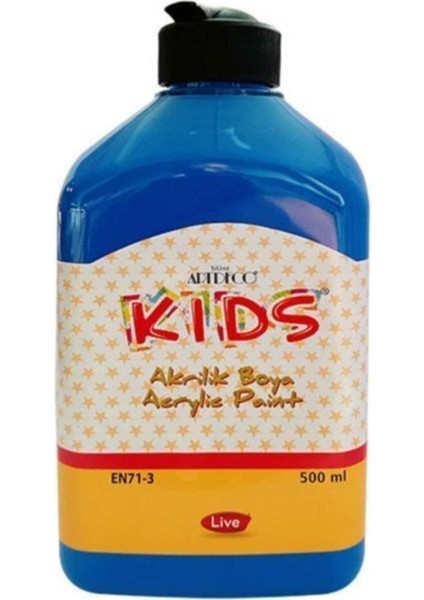Parmak Boyası 500ML Mavi 45