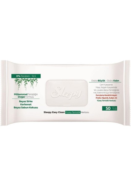 Easy Clean Yüzey Temizlik Havlusu 50 Yaprak fiyatları