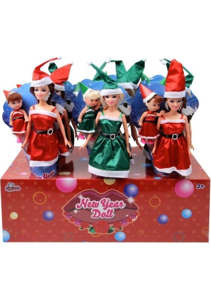 Oyuncak Külahlı Anne ve Kızı Party Bebek