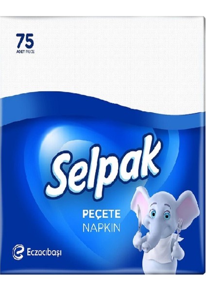 Peçete Beyaz 75 Li