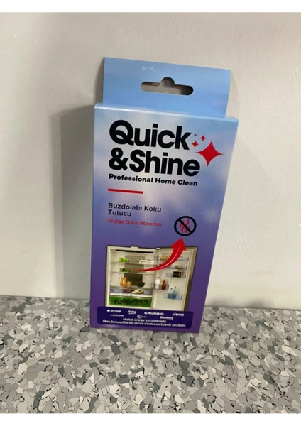 Quick&shine Quick & Shine Buzdolabı Koku Tutucu