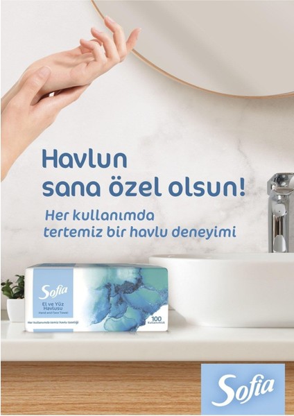 Tek Kullanımlık El Yüz Havlusu 100 Lü 501268 (12 Paket) fiyatları
