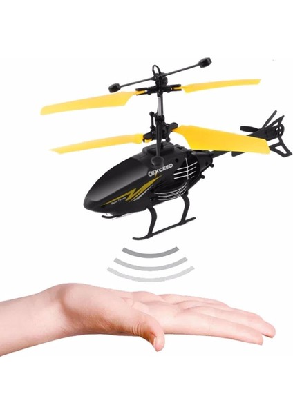 El Sensörlü Kumandalı Uçan Helikopter Şarjlı Mini Drone