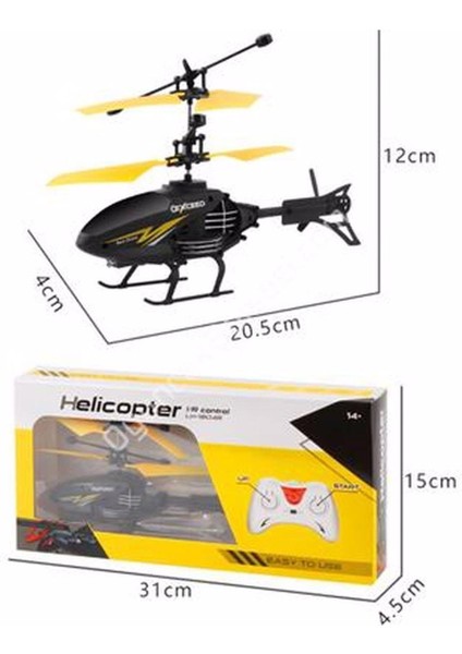 El Sensörlü Kumandalı Uçan Helikopter Şarjlı Mini Drone fırsatları