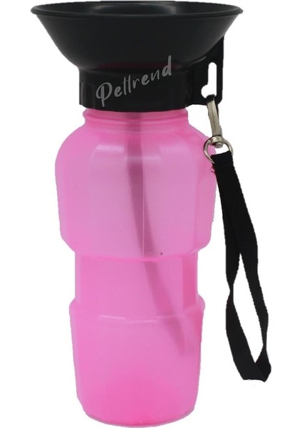 Pettrend Pembe Köpek Seyahat Suluğu - Suluk / Matara
